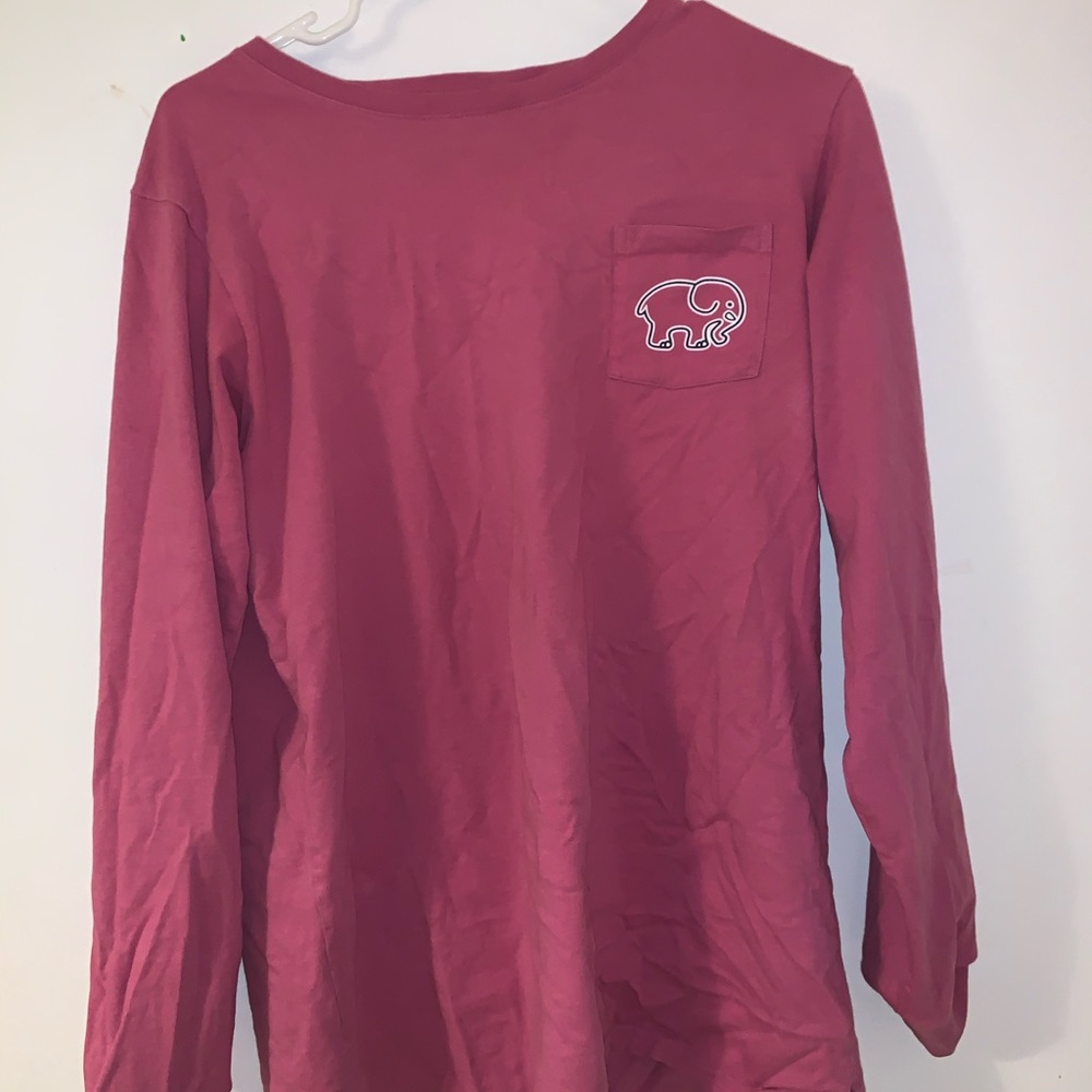 Ivory Ella Logo Long Sleeve Tee